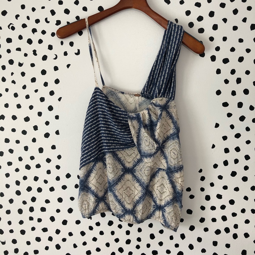Free people asymmetrical tank top
